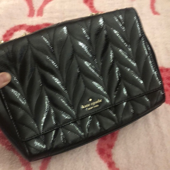 Kate Spade Black and Chain Shoulder Bag - Picture 2 of 5